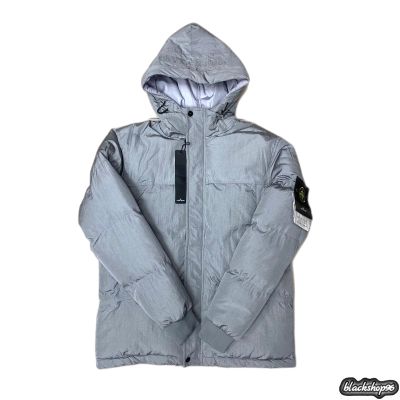 Пуховик STONE ISLAND NYLON METAL Серый (S, M, L, XL)