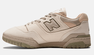 New Balance 550 Cream Canvas