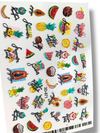 Хрустальные 3d слайдеры 3D-871