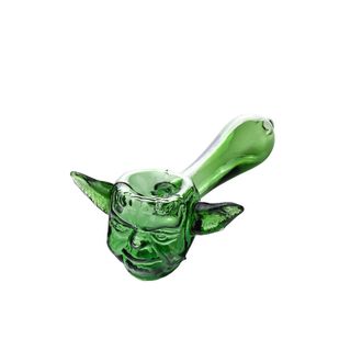 Трубка Glass Yoda Green