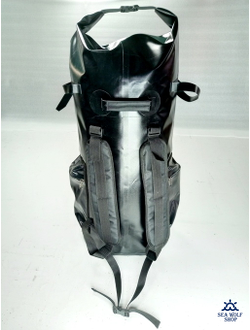 ГермоРюкзак 100л KF ПВХ-750 (100*30*40) с 2мя карманами