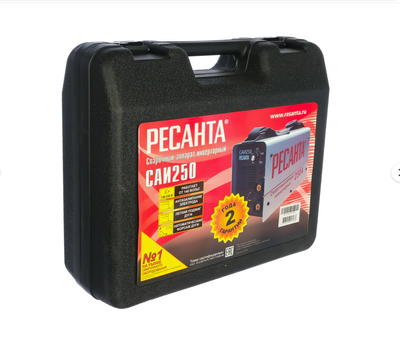Сварочный аппарат инверторный в кейсе Ресанта САИ 250