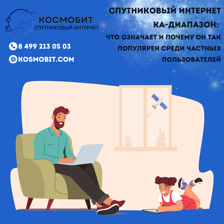 Спутниковый интернет Ka-диапазон для частных пользователей: что означает и почему так популярен