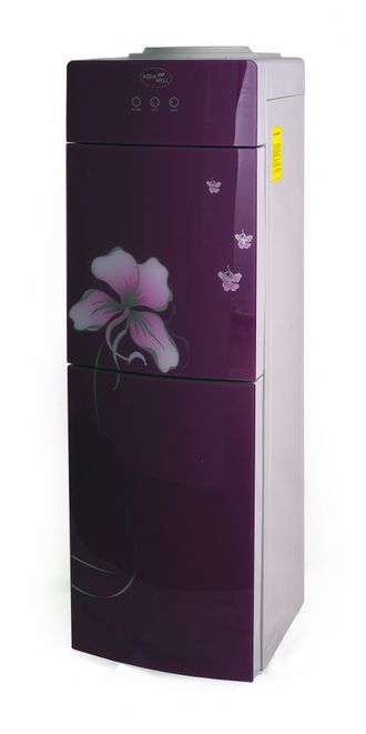 Кулер AQUA WELL  дизайнерский фиолетовый электронный.