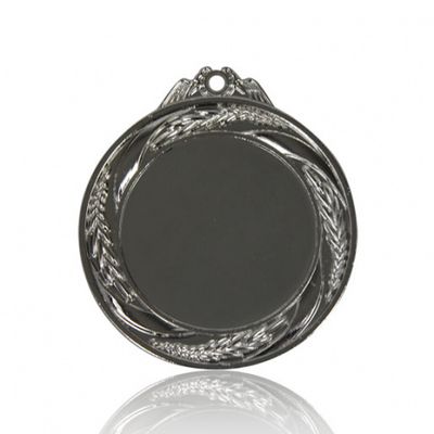 Медаль &quot;СЕРЕБРО&quot; D50мм, D вкладыша 25 мм.