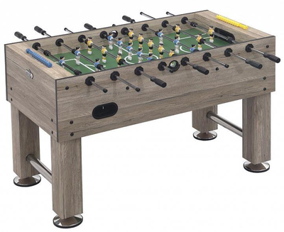 Настольный футбол (кикер) «Champion Pro» (140х74х86, сельский дуб)