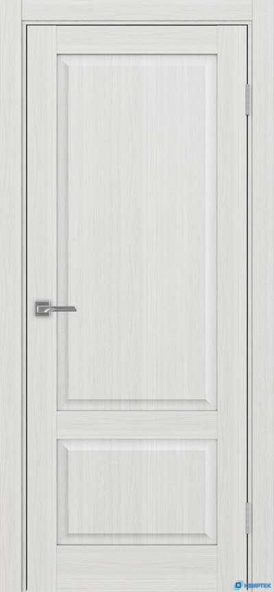 Дверь глухая царговая экошпон Тоскана 640.11 Ясень серебристый купить в Челябинске | КВИРТЕК