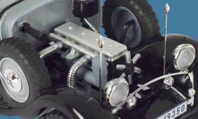 Сборная модель: (ICM 24011) Автомобиль германского руководства Typ G4 (производства 1935 г.)