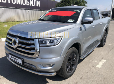 Защита переднего бампера d60 для Great Wall Poer 2021-