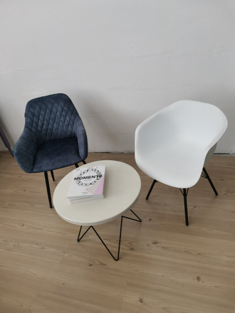 Полукресло Eames design белое