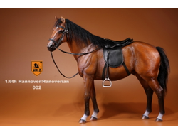 Рыжий конь - Коллекционная фигурка 1/6 Scale German Hanoverian Warmblood Horse Statue - Real Animal Series (No.17) - Mr.Z