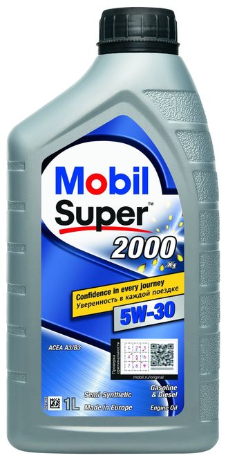 Масло моторное MOBIL Super 2000 X1 5W30 1л п/синт.