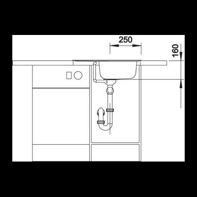 Мойка Blanco Tipo 45 S Mini