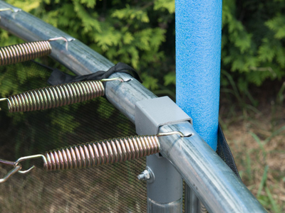 Батут «Winner Classic» (12 футов / 366 см, верхняя + нижняя защитные сетки и лестница в комплекте)