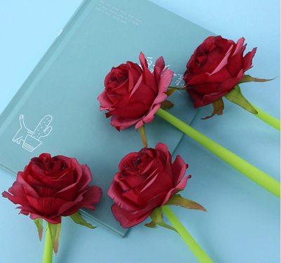 Ручка капиллярная Роза (Белая роза, Розовая роза, Зеленая роза, Красная роза)