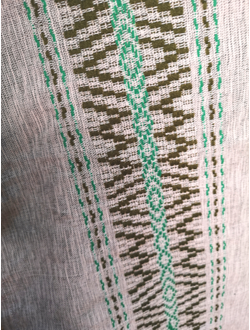 Платье ткачество "Болотное"