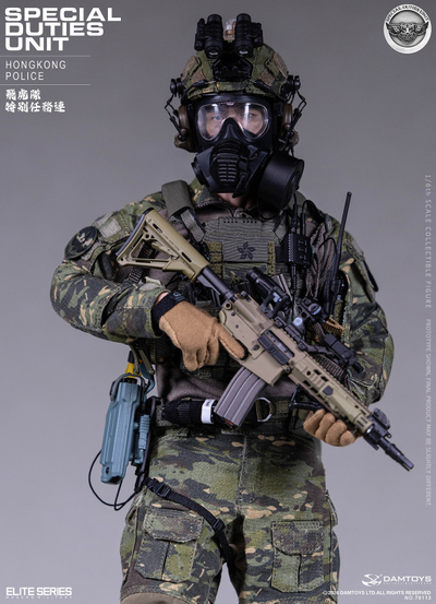 ПРЕДЗАКАЗ - Боец гонконгского спецназа SDU - Коллекционная ФИГУРКА 1/6 scale HK SDU Hong Kong Police Special Duties Unit (78113) - DAMTOYS ?ЦЕНА: 31900 РУБ.?