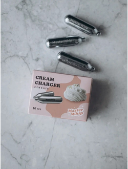 Баллончики для сифона для взбивания сливок (N2O) 10 шт/уп