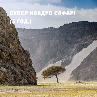 СУПЕР КВАДРО САФАРІ (5 год.) (Ель Кусейр, Порт Галіб, Марса Алам)