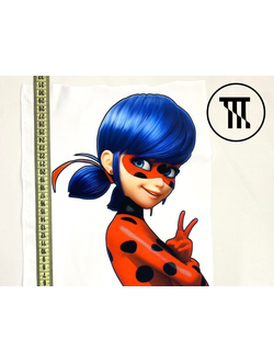 Бифлекс матовый картинка Леди Баг №1