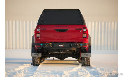 Бампер силовой задний BMS URBAN для Tayota Hilux 2015-2025