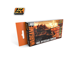 AK-Interactive: Набор акриловых красок: 4BO RUSSIAN GREEN