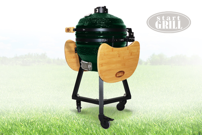Керамический гриль-барбекю START GRILL PRO SG16 16 дюймов зеленый