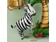 Шар (34''/86 см) Фигура, Зебра, 1 шт. в уп.