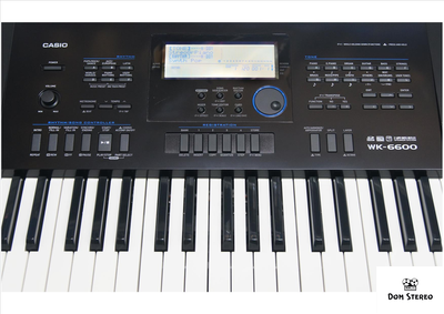 фото набора функций на синтезаторе CASIO WK-6600 Синтезатор