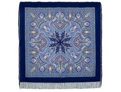 Павловопосадский платок Испанский 710-14