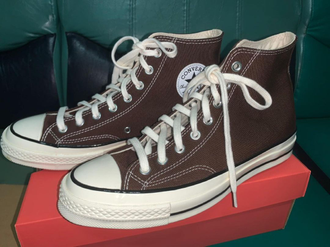 Кеды Converse All Star Burnt Umber коричневые высокие мужские