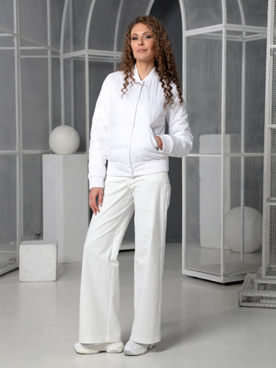 Куртка 25123 белый