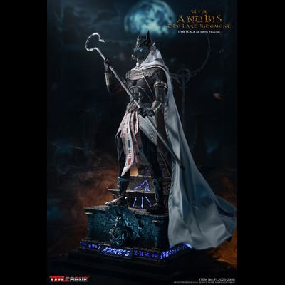 ПРЕДЗАКАЗ - Египетский бог Анубис в серебряном - Коллекционная ФИГУРКА 1/6 Last Judgment ANUBIS Silver (PL2025-230B) - TBLeague ?ЦЕНА: 33900 РУБ.?