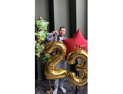 Воздушные шары на 23 февраля