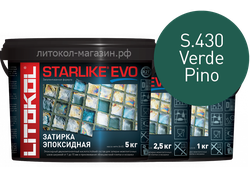 Эпоксидная затирка для швов STARLIKE EVO S. 430 Verde Pino
