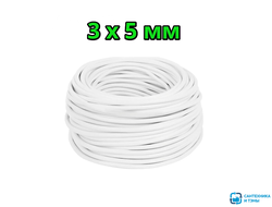 Микротрубка (спагетти) ч/б 3*5 мм