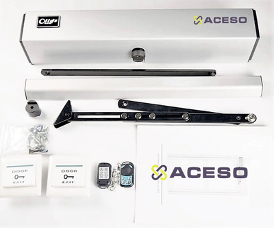 Устройство для автоматического открывания двери ОДА-01КР (открывает двери весом до 100 кг)