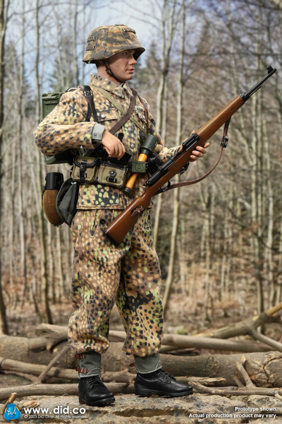 Немецкий солдат  - Коллекционная фигурка 1/6 scale WWII German 12th SS Panzer Division Oberschu?tze (D80171) - DiD