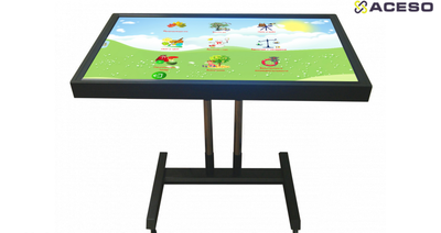 Интерактивный стол логопеда "Антошка", трансформер, 55''