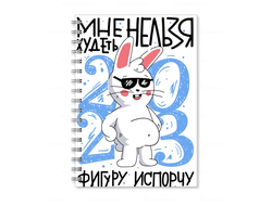 Тетрадь год Кролика №27