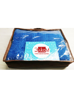 Плед вязаный "Косы"