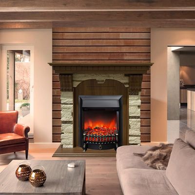 Электрокамин Дублин NT M1 с очагом Fobos