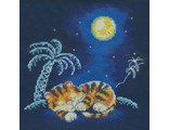 Под луной c103, РТО  (набор для вышивания нитками) vkn