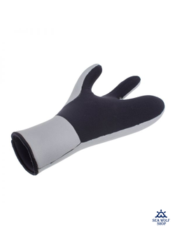 Рукавицы неопреновые 7мм Marlin NORD ULTRAGLID 3х-палые ОП р.S