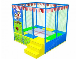 Батут односекционный