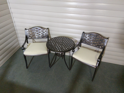 Комплект мебели из алюминия Paris 60