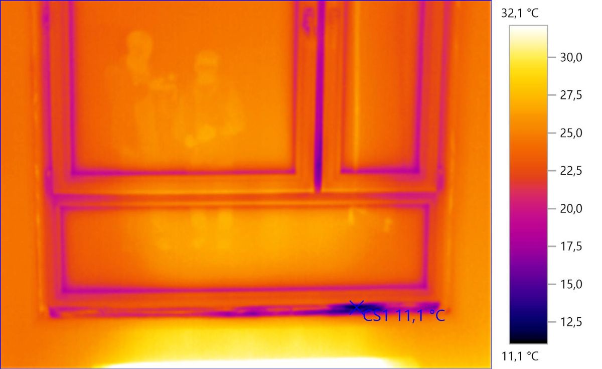 Проведение тепловизионного обследования квартиры