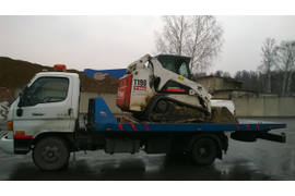 Услуги по перевозке миниэкскаваторов