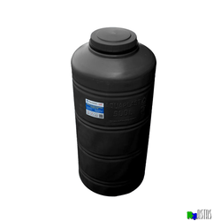 Емкость 500 литров вертикальная черная