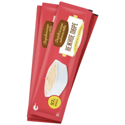 Деревенские лакомства для кошек, Нежное пюре из креветок 4 шт*10 гр